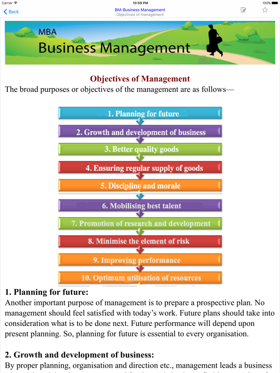 MBA Business Management iPad स्क्रीनशॉट