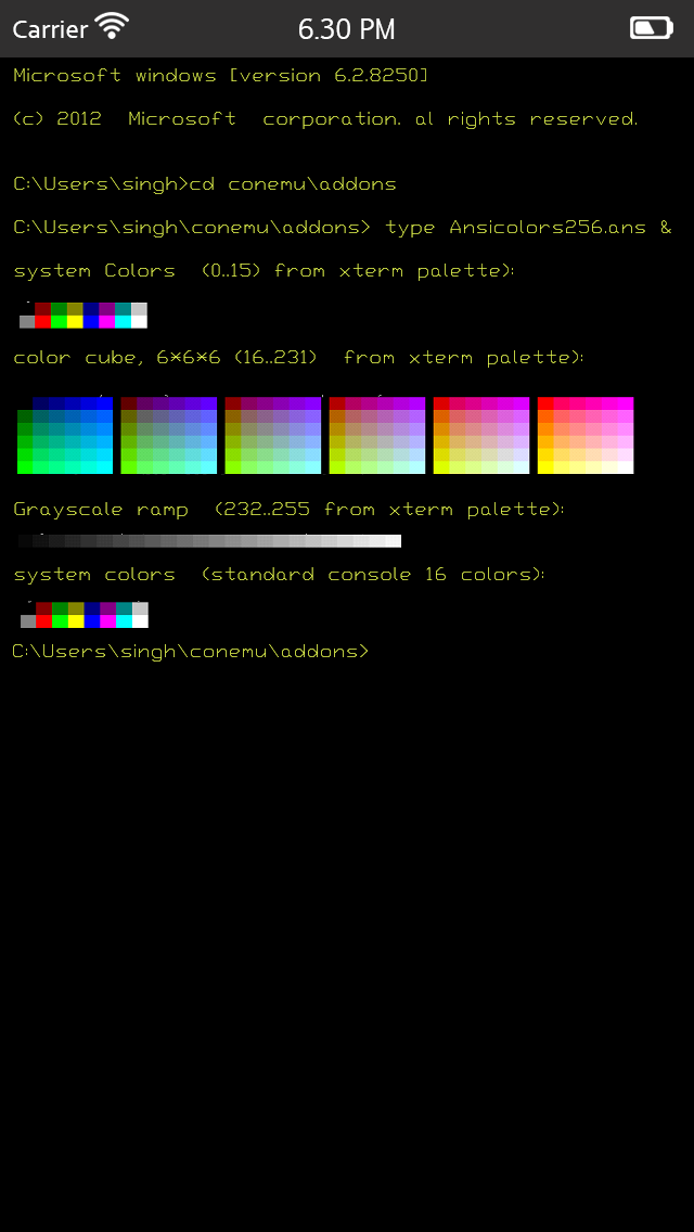 CMD Line - MS DOS, CMD, Shell ,SSH, WINDOWS, TERMINAL, CONSOLE, SERVER AUDITOR Screenshots