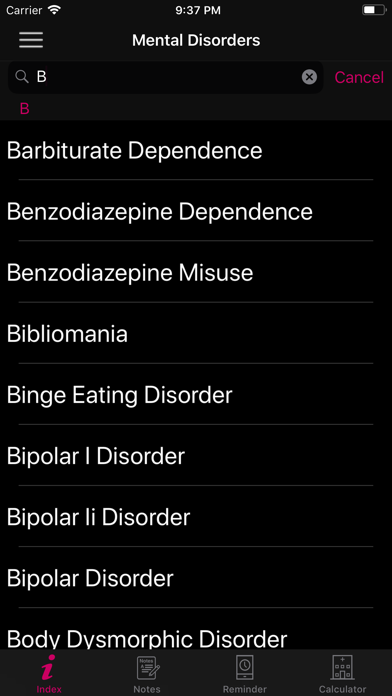 Mental Disorders Premium Screenshots