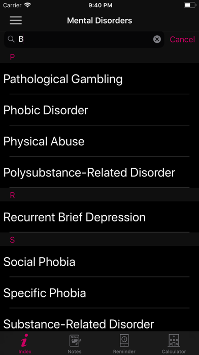 Mental Disorders Premium Screenshots
