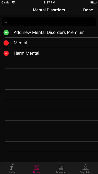 Mental Disorders Premium Screenshots