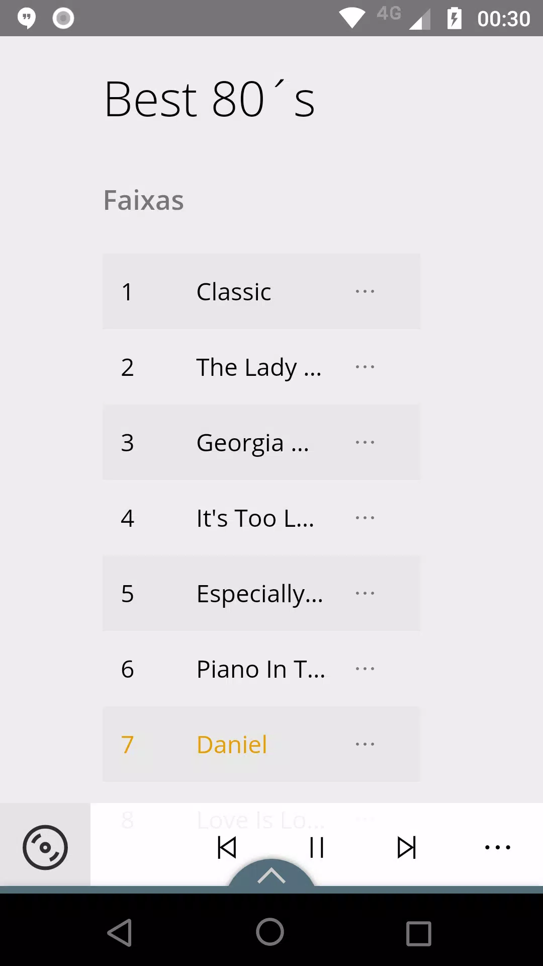 Músicas Românticas Anos 80 Screenshots