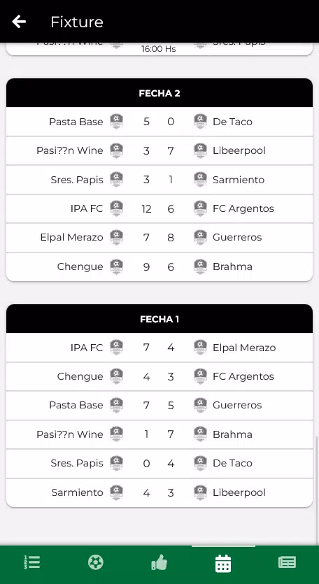 تصاویر Torneo Padilla