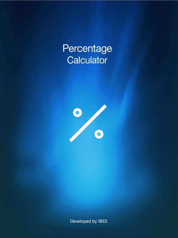 Percentage Calculators iPad Screenshots