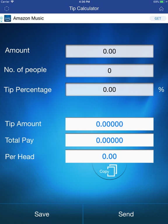 Percentage Calculators iPad Screenshots