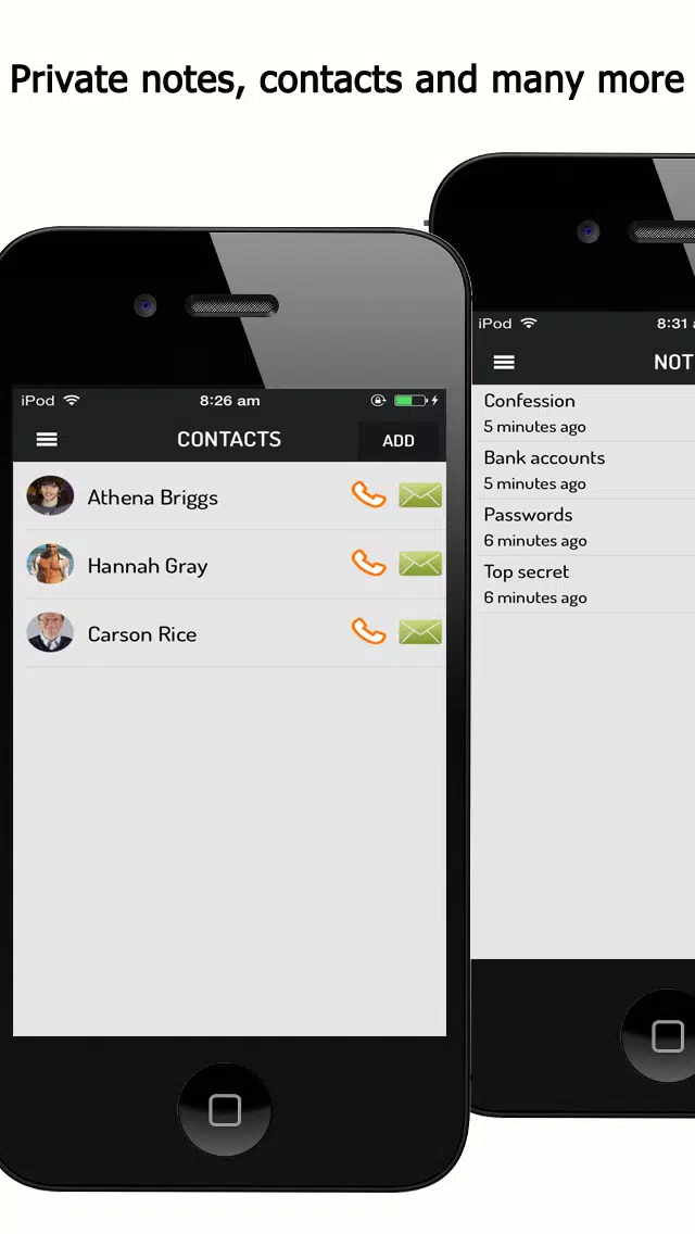 Private Calculator - Hide your photos/videos, keep secret Notes and hide personal Contacts and private browsing Screenshots