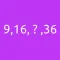 Sequence Puzzle - Fill the missing sequence