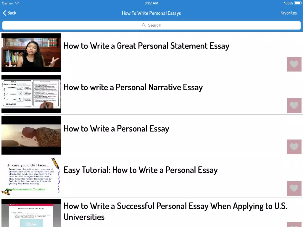 Essay Writing Guide - How To Write An Essay iPad Screenshots