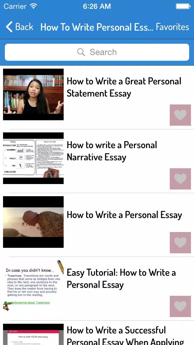 Essay Writing Guide - How To Write An Essay Screenshots