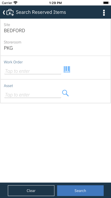 صور IBM Maximo Issues Returns