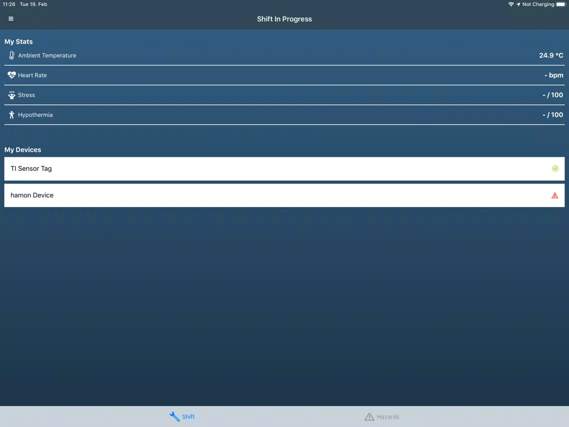 IBM Maximo Safety iPad سکرین شاٹس
