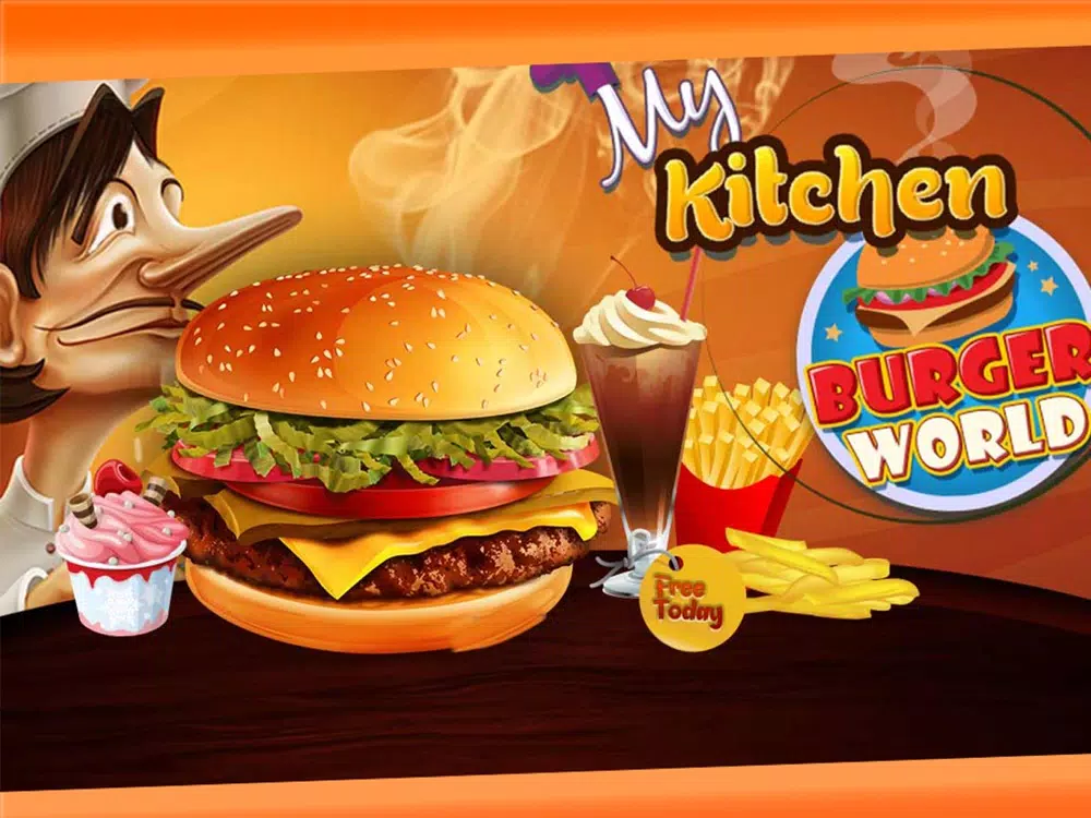 My Kitchen Burger World iPad Screenshots