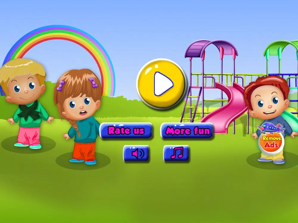 My Baby Playground Game iPad Screenshots