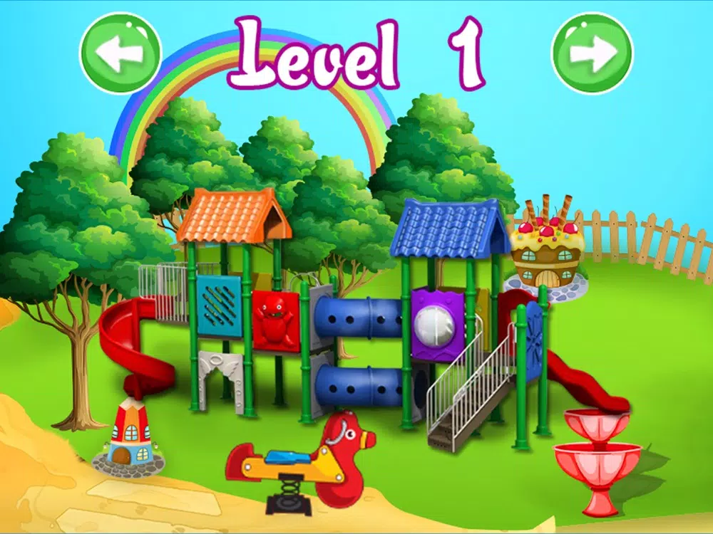 My Baby Playground Game iPad Screenshots