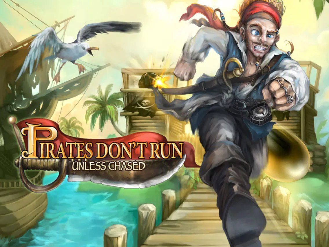 Ảnh chụp màn hình của Pirates Don't Run iPad 