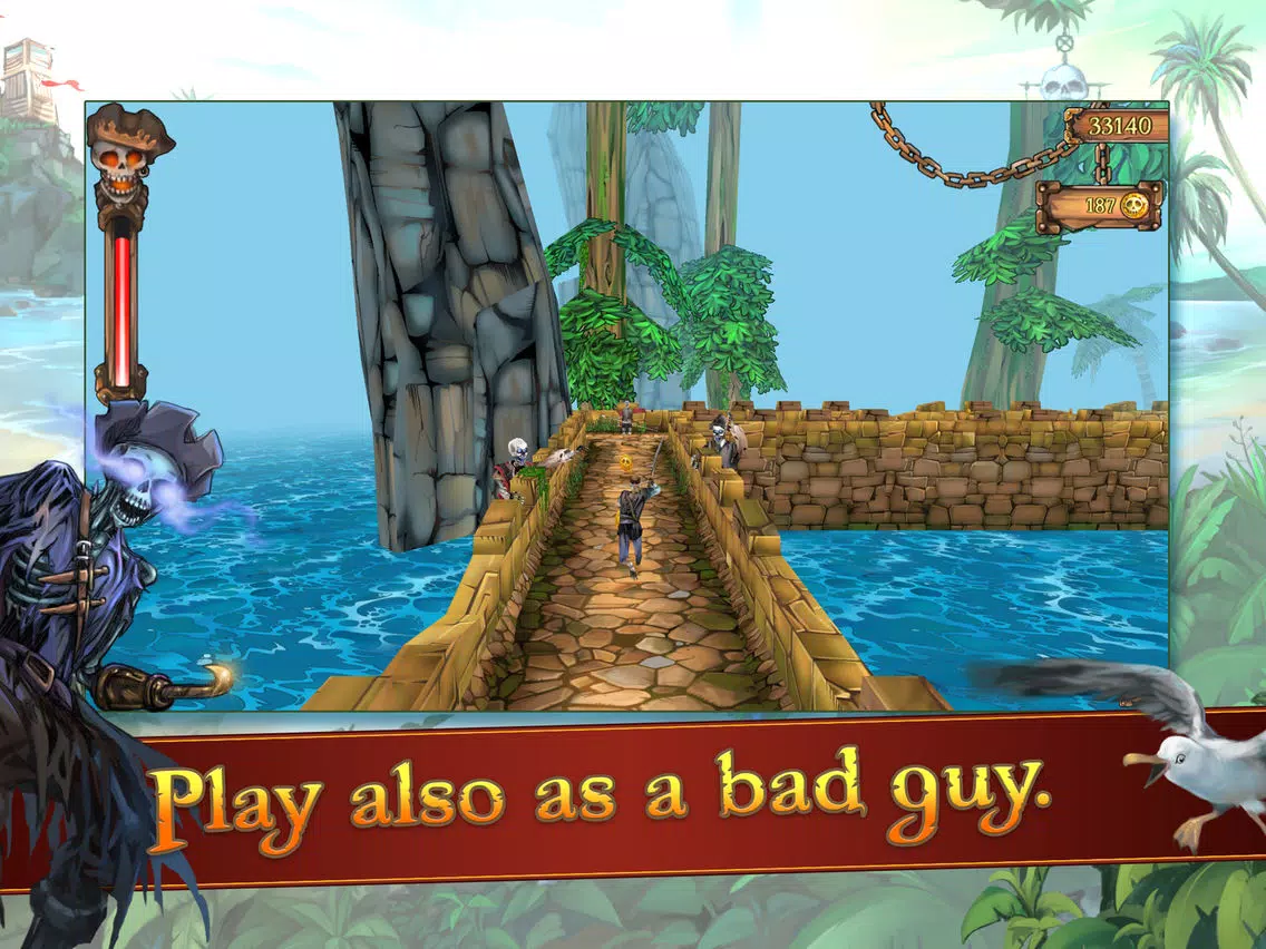 Ảnh chụp màn hình của Pirates Don't Run iPad 