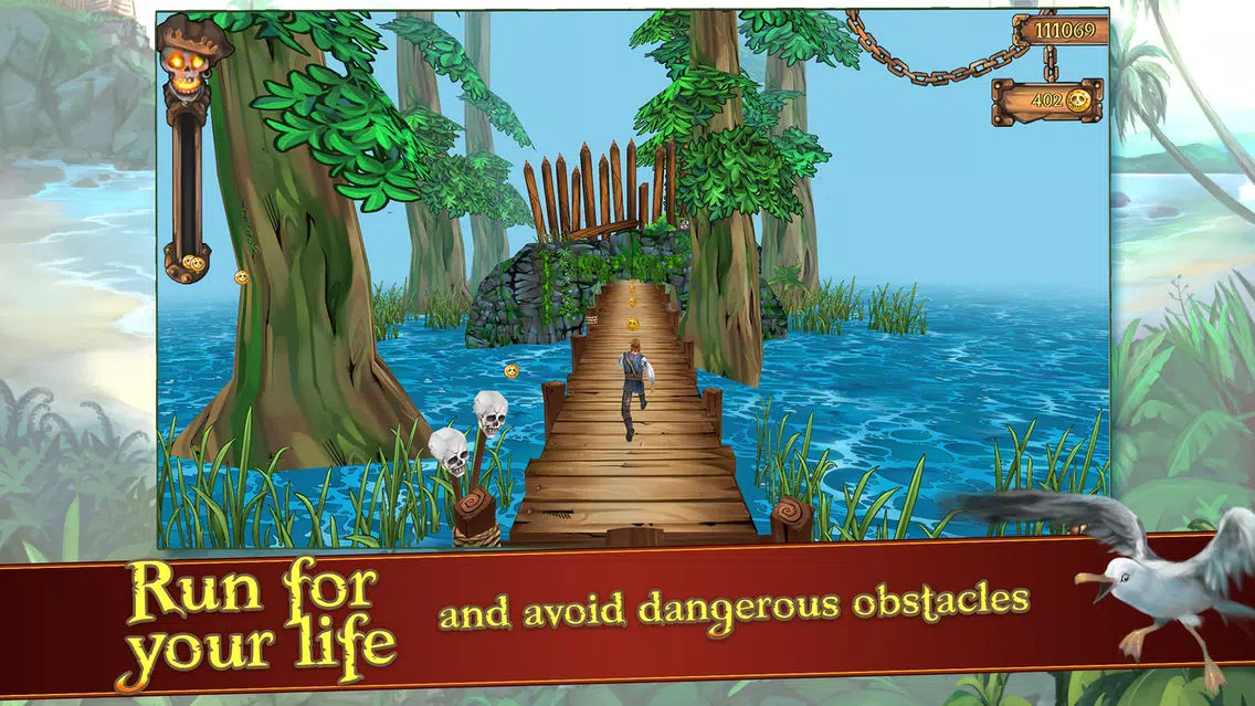 Ảnh chụp màn hình của Pirates Don't Run
