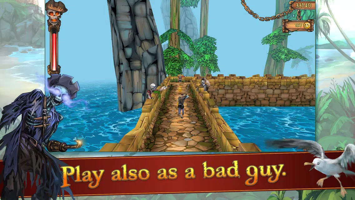 Ảnh chụp màn hình của Pirates Don't Run