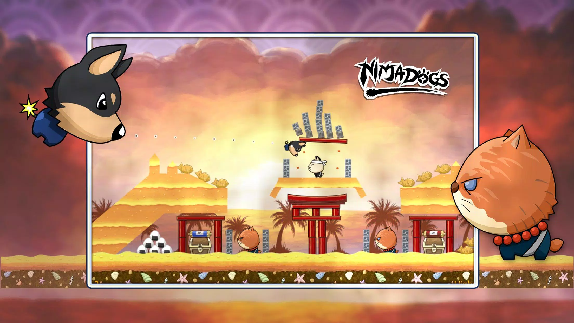 Ninja Dogs Screenshots
