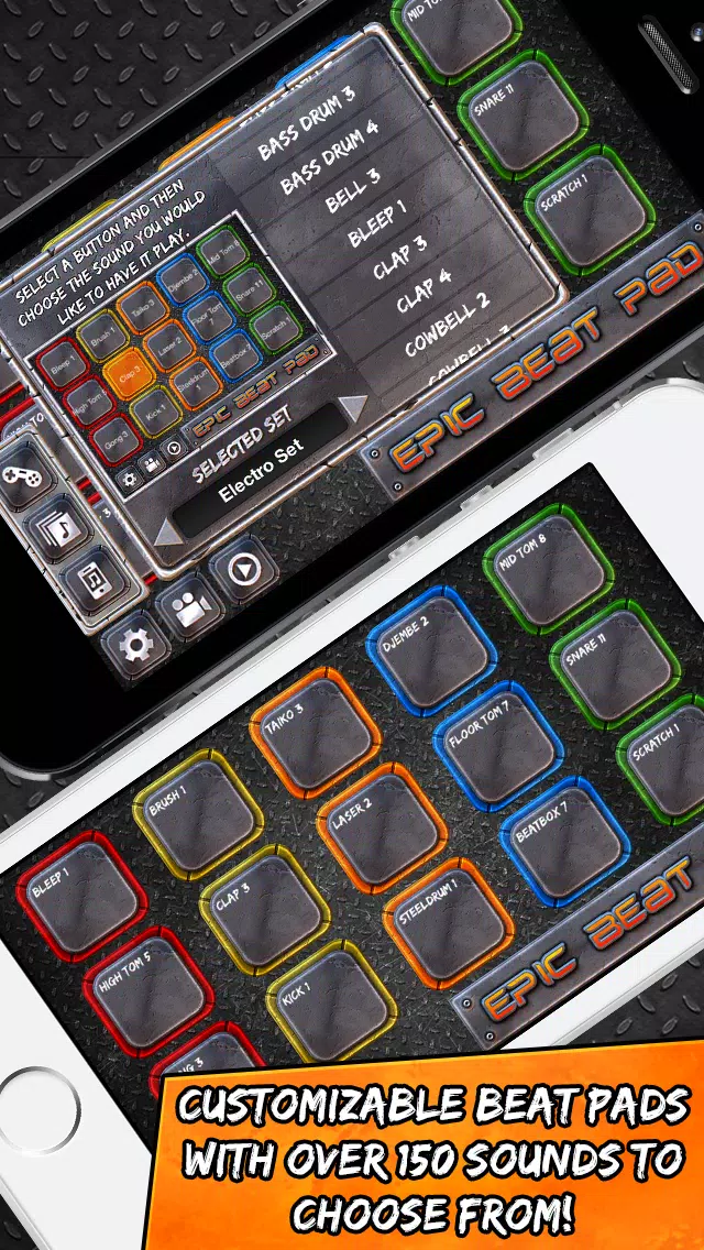Epic Beat Pad - Awesome Sound Program Machine and Music Maker App (FREE) Screenshots