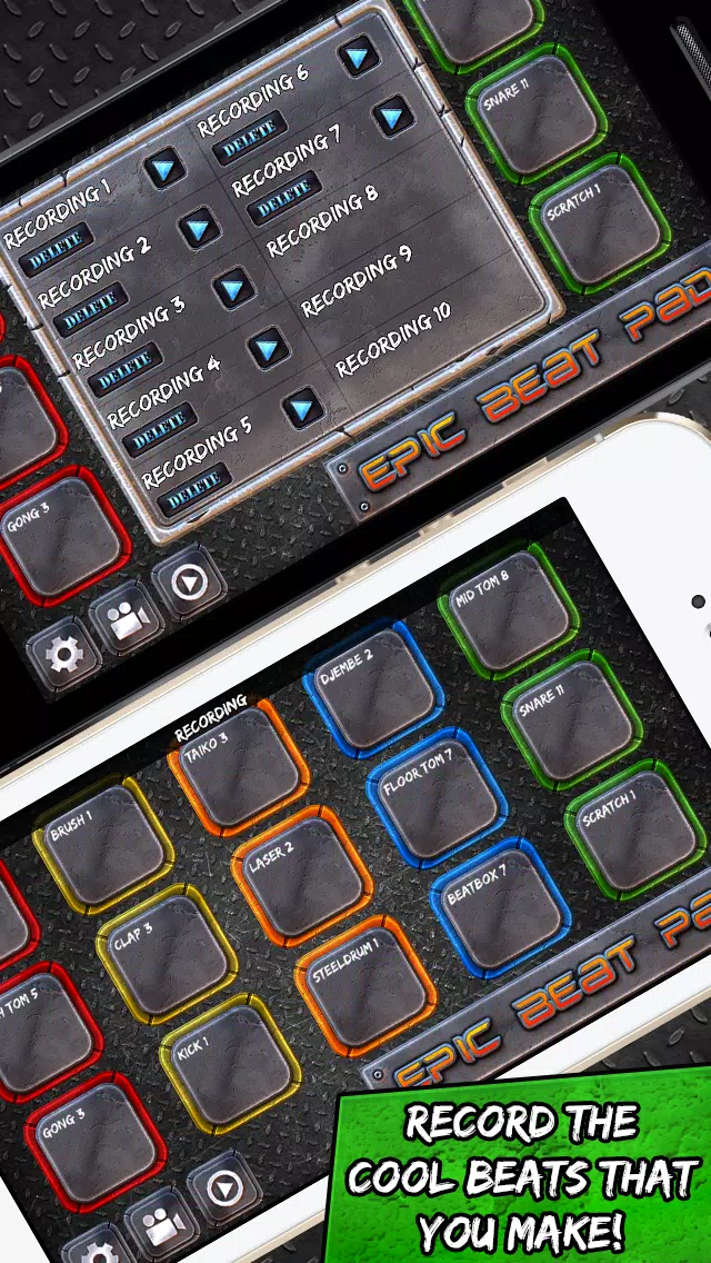 Epic Beat Pad - Awesome Sound Program Machine and Music Maker App (FREE) Screenshots