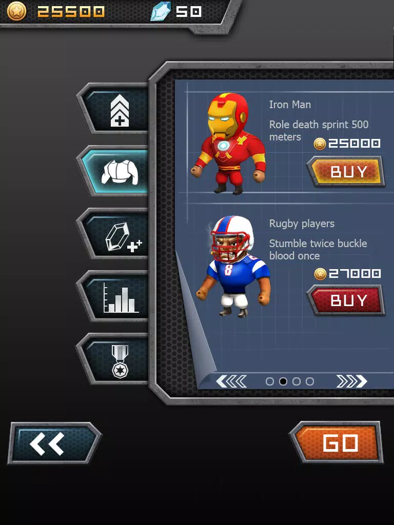 RunSoldier iPad  سکرین شاٹس