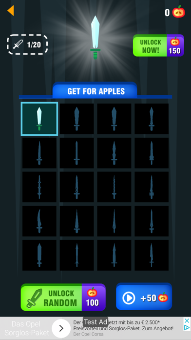 Screenshot di Knife Master Hit