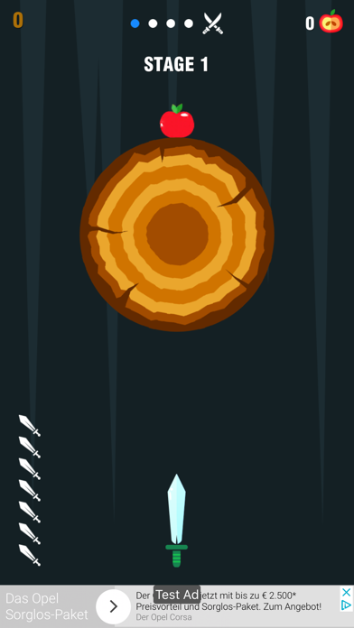 Screenshot di Knife Master Hit