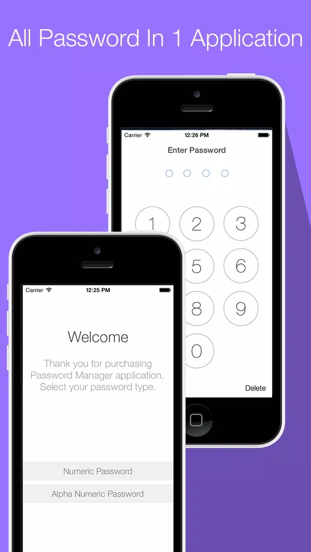Screenshot di All in 1 Password Manager Lite & Secret Camera - Secure digital Wallet application to Hide Personal Data with Private Browser