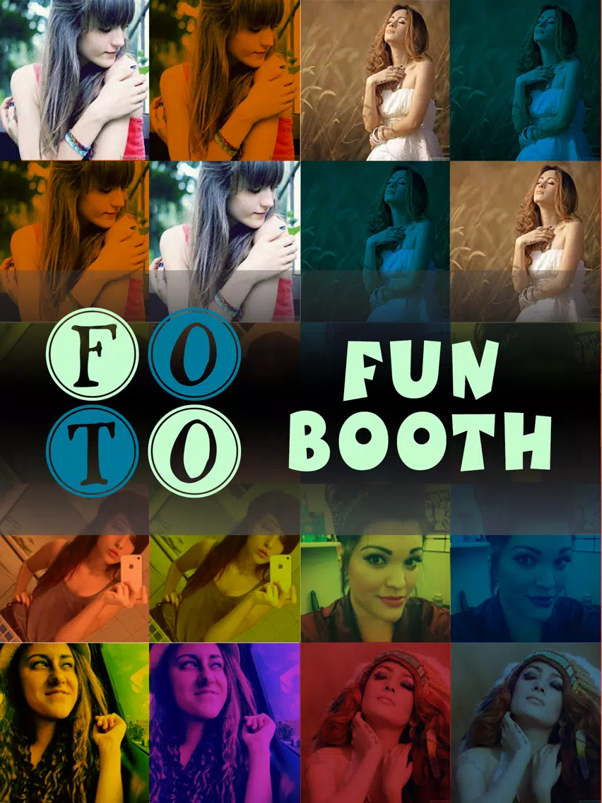 Funny Photo Booth Free - Create Awesome Square/Stripe Photo with 15 Different Filters & Share On Facebook,Twitter,Instagram iPad Screenshots