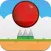 Flappy Red Ball - Tiny Flying