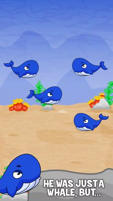 Ảnh chụp màn hình của Humpback Whale Evolution | Blue Fish Orca Clicker