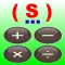 Super Calculator with Ribbon Printer Style Record