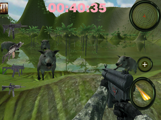 Boar Mountain Sniper Hunting HD iPad  Screenshots