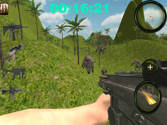 Boar Mountain Sniper Hunting HD iPad  Screenshots