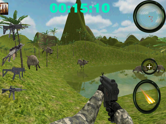 Boar Mountain Sniper Hunting HD iPad  Screenshots