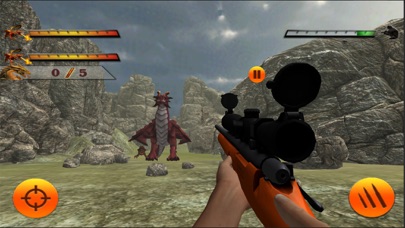 Futuristic Dragon War:Sniper Dino Hunt应用截图