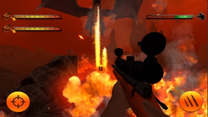 Futuristic Dragon War:Sniper Dino Hunt应用截图