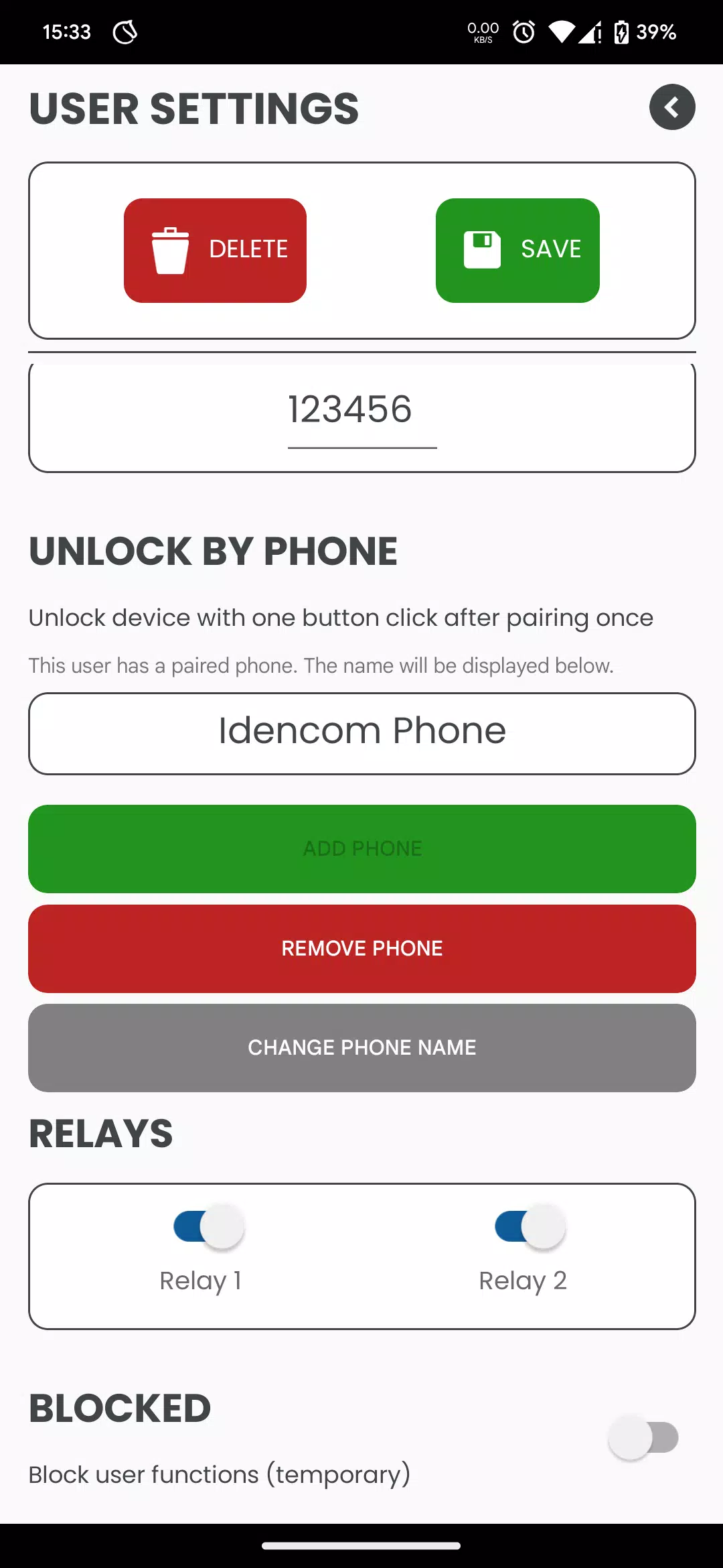 BioKey Kombi 4-in-1 Screenshots