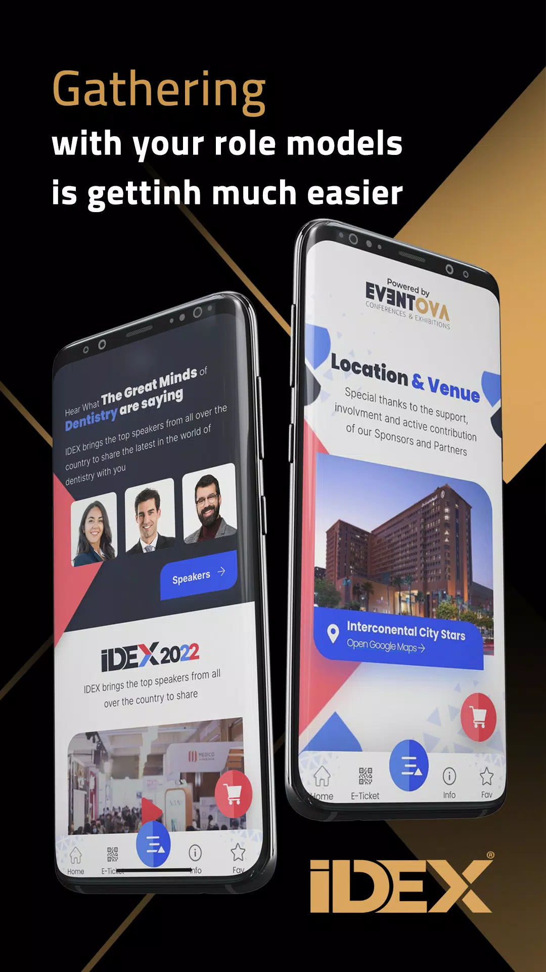 IDEX Event Screenshots