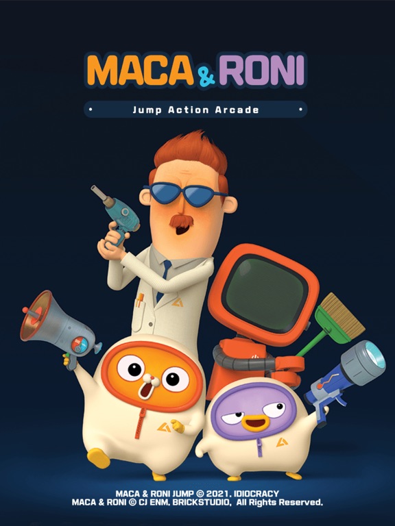 Maca&Roni: Jump Action Arcade iPad 應用截圖