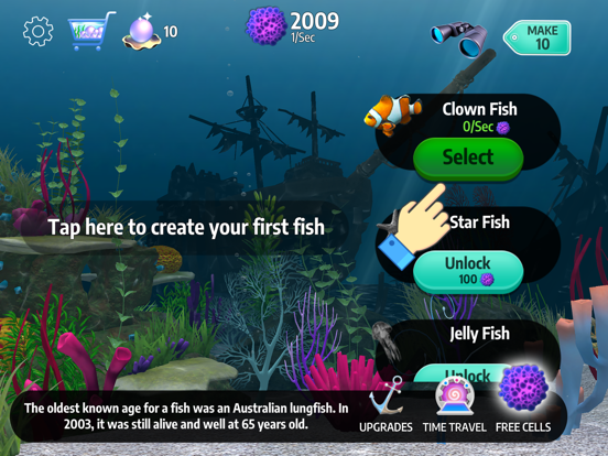 Скриншоты Idle Sea World! iPad