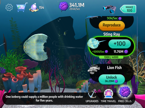 Скриншоты Idle Sea World! iPad
