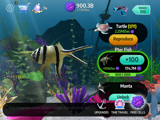 Скриншоты Idle Sea World! iPad