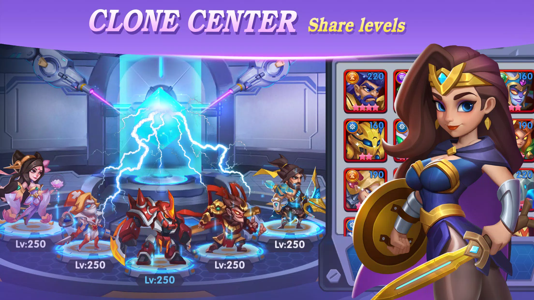 AFK Wars: Hero Raid Idle Game Screenshots