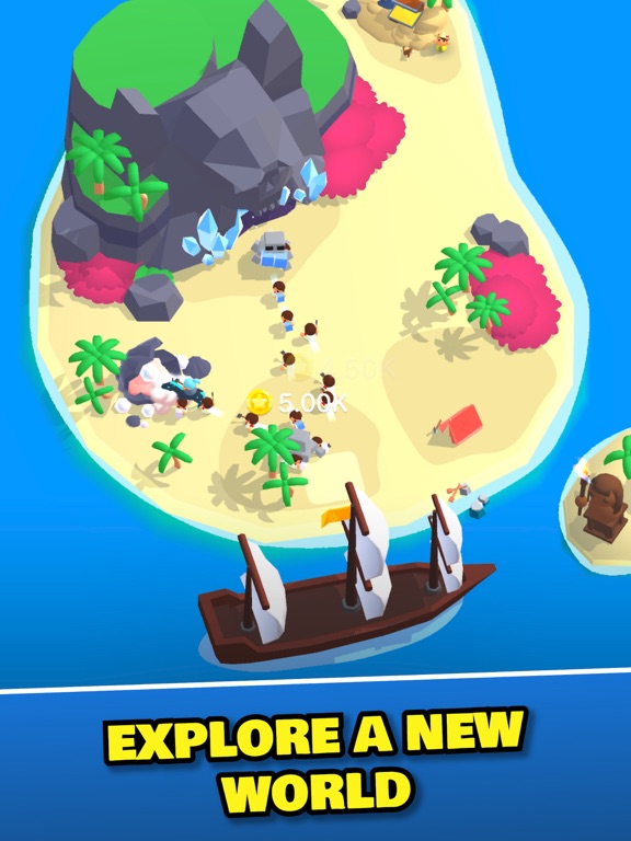 Ảnh chụp màn hình của Idle Explorer iPad 