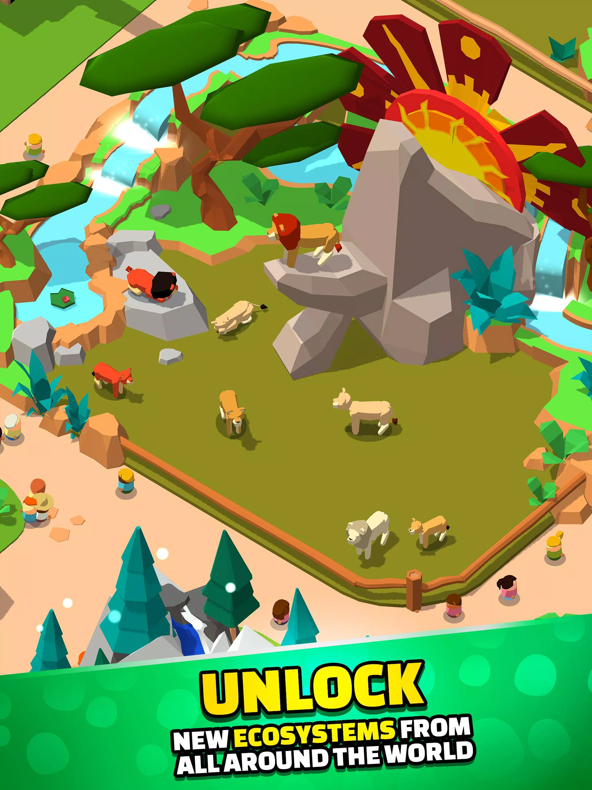 Idle Zoo Tycoon 3D Screenshots