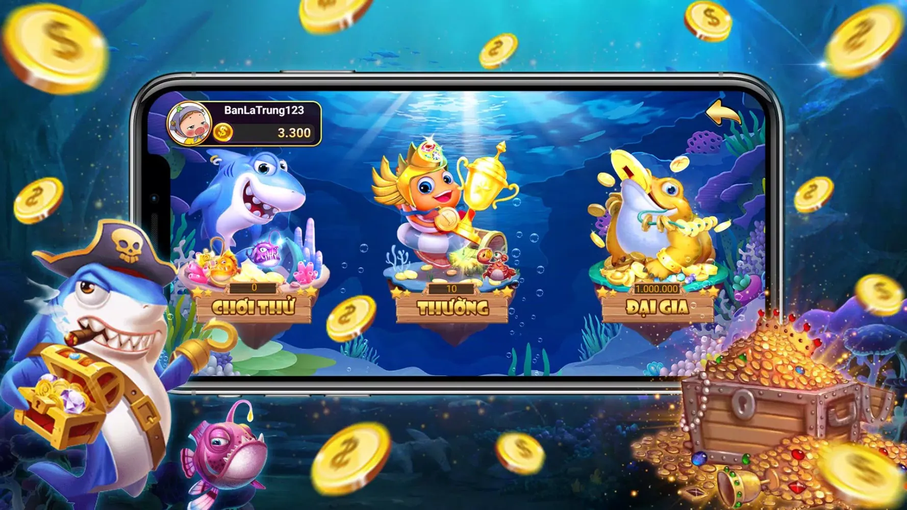 Ban Ca San Thuong - Doi Xu 3D 2020 Screenshots