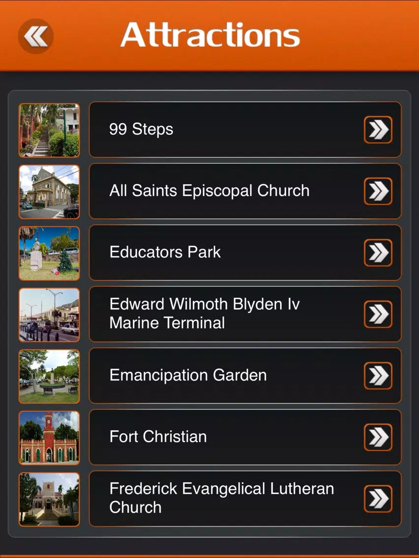 Charlotte Amalie Travel Guide iPad Screenshots