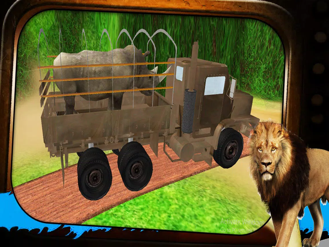 Animal Rescue Truck Transport 3D Game iPad Screenshots